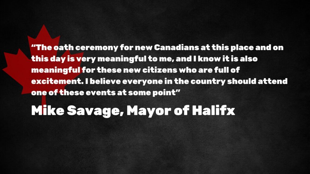 Become a Canadian halifax mayour